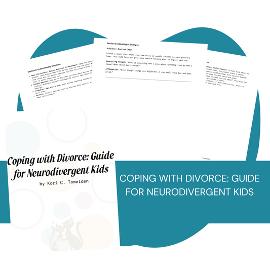 Coping with Divorce: Guide & Workbook for Younger Kids